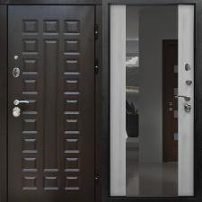 Дверь металлическая Дива 30 (СЕНАТОР) с зеркалом 