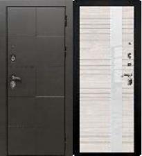 Дверь металлическая SD-Prof Армада Графит Беленый дуб